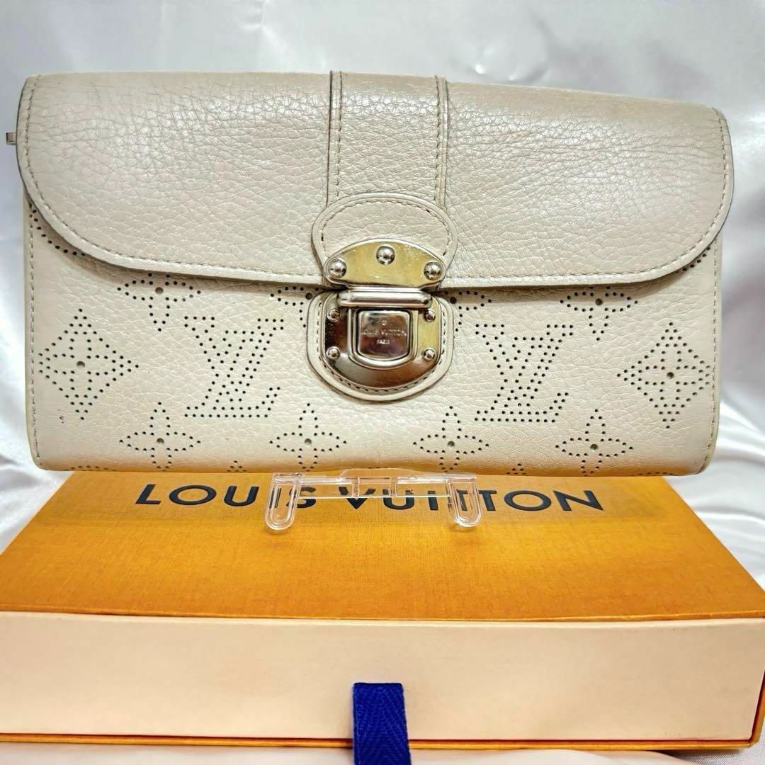 LOUIS VUITTON(ルイヴィトン)のLOUIS VUITTON ルイヴィトン  モノグラムマヒナ アメリア  長財布 レディースのファッション小物(財布)の商品写真