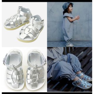 マールマール(MARLMARL)の限定値下Salt Water Sandals MARLMARLサンダル　シルバー(サンダル)