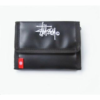 STUSSY☆ロゴ刺繍入りウォレット