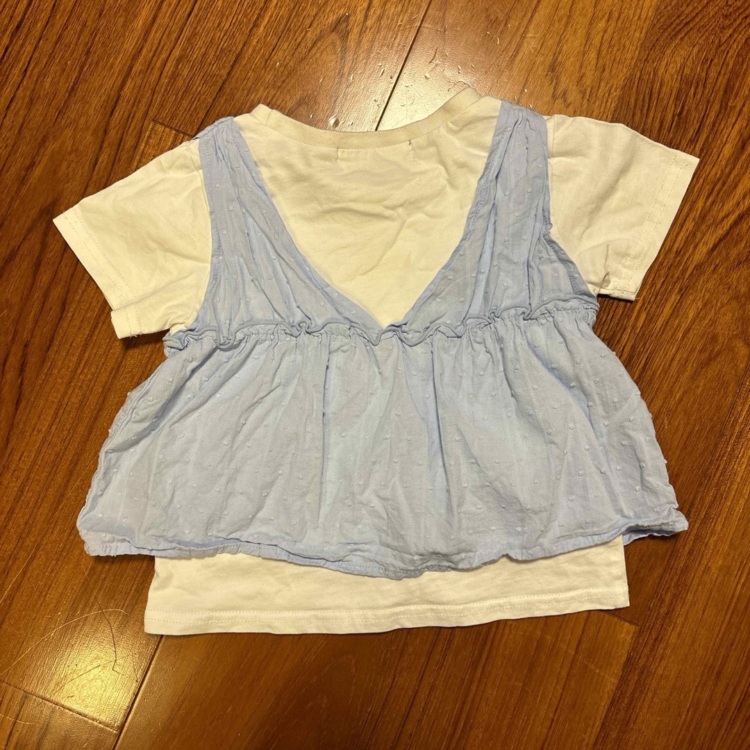 女の子　夏服　110cm キッズ/ベビー/マタニティのキッズ服女の子用(90cm~)(Tシャツ/カットソー)の商品写真