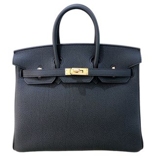 エルメス(Hermes)の　エルメス HERMES バーキン25 W刻 (2024年製) ブラック ゴールド金具 トゴ レディース ハンドバッグ(ハンドバッグ)