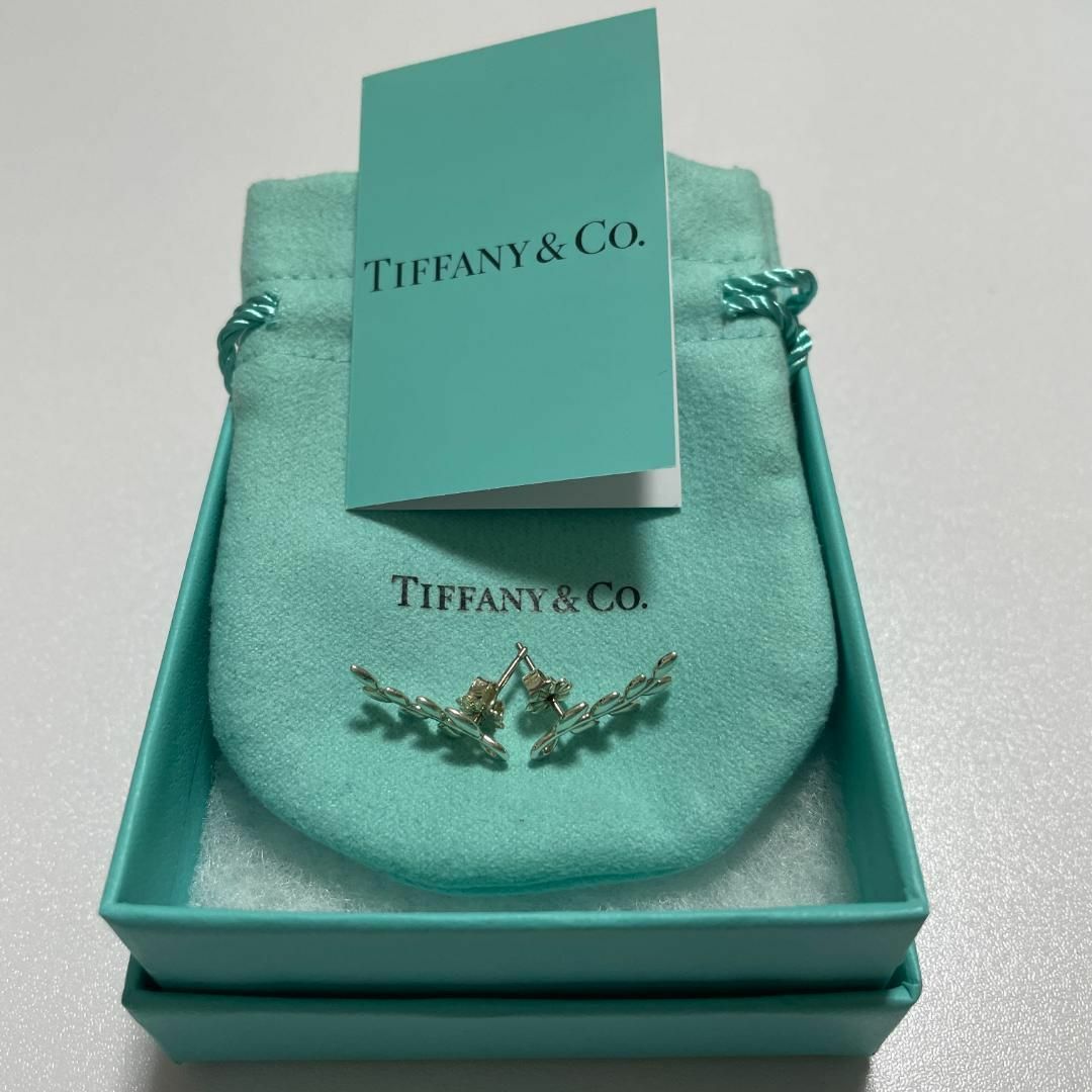 Tiffany & Co.(ティファニー)の【TIFFANY&CO.】パロマピカソ オリーブ リーフ クライマー ピアス レディースのアクセサリー(ピアス)の商品写真