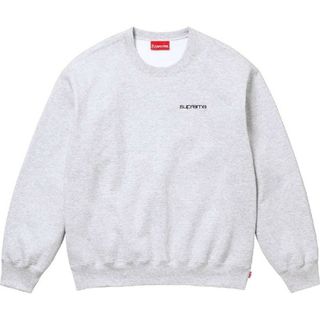 シュプリーム(Supreme)の23fw Supreme Nyc Crewneck AshGray XL(スウェット)