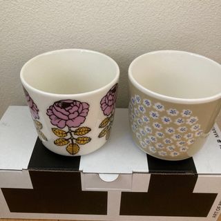 マリメッコ(marimekko)のクーポンセール　マリメッコ　ラテマグ　2個セット(グラス/カップ)