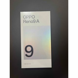 OPPO Reno9 A ムーンホワイト　新品未開封(スマートフォン本体)