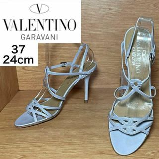 ヴァレンティノガラヴァーニ(valentino garavani)の★大人気★ヴァレンティノガラヴァーニ　パンプス　サンダル　ストラップ　37(サンダル)