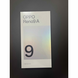 OPPO Reno9 A ナイトブラック　新品未開封(スマートフォン本体)