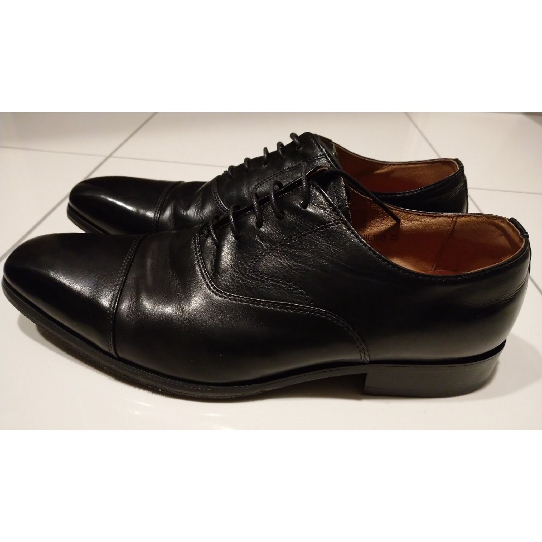 madras(マドラス)のビジネスシューズ 革靴 本革 仔牛 マドラス イタリア産 25cm ブラック 黒 メンズの靴/シューズ(ドレス/ビジネス)の商品写真