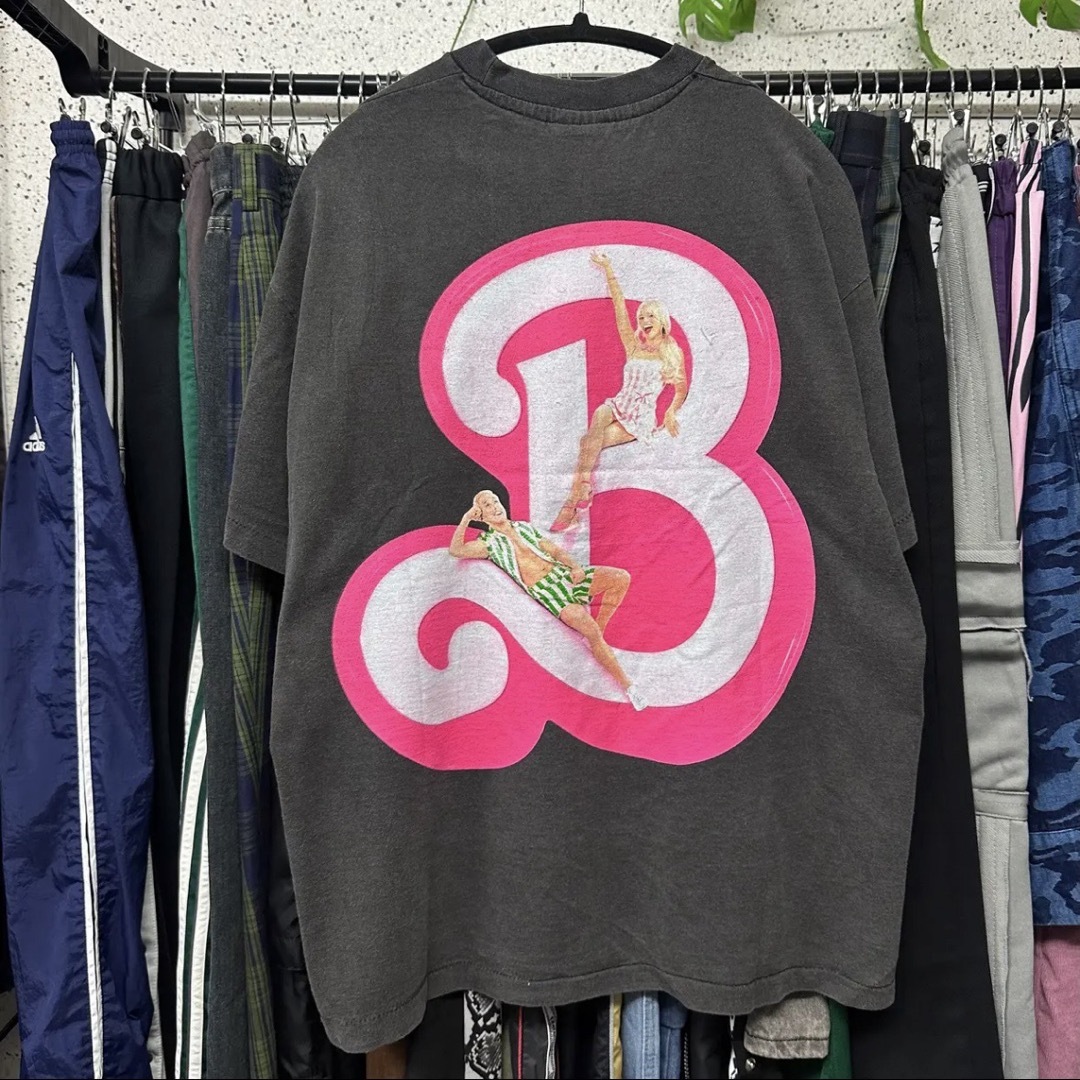 Barbie Tシャツ バービー 映画 メンズのトップス(Tシャツ/カットソー(半袖/袖なし))の商品写真