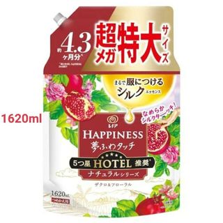 レノア ハピネス 夢ふわタッチ ナチュラル ザクロ&フローラル 1620mL(洗剤/柔軟剤)