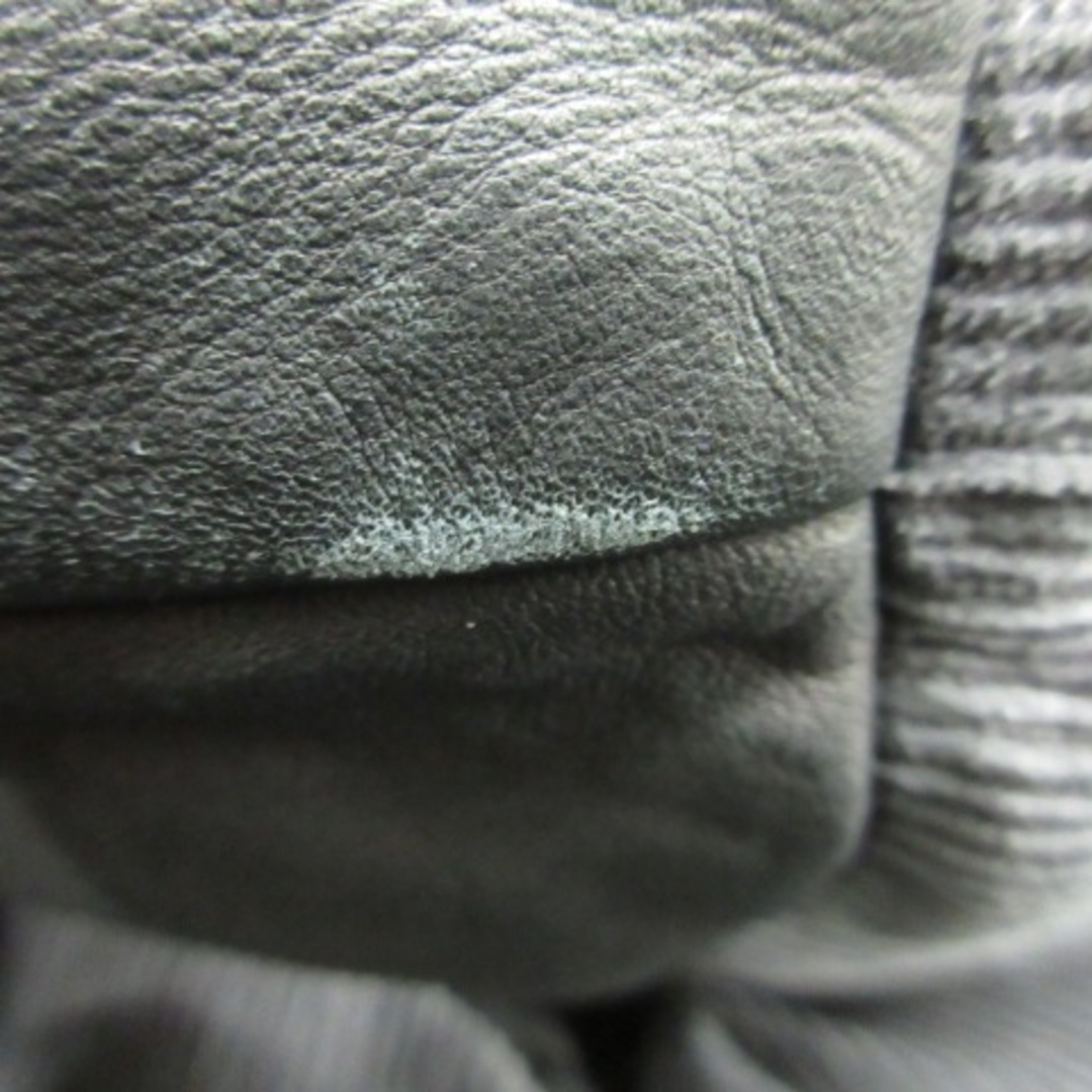 REMI RELIEF(レミレリーフ)のレミレリーフ タグ付き ビームス別注 ダウンジャケット ヨークレザー L グレー メンズのジャケット/アウター(ダウンジャケット)の商品写真