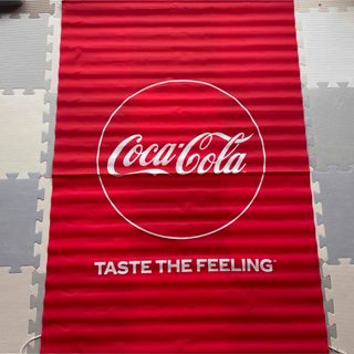 コカコーラ(コカ・コーラ)のコカコーラ Coca-Cola タペストリー　非売品　レア商品　コレクション(絵画/タペストリー)