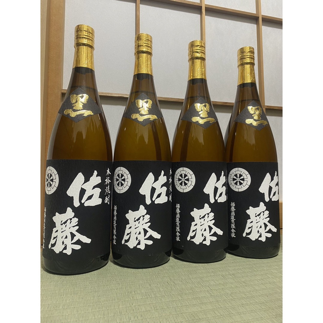 佐藤酒造(サトウシュゾウ)の佐藤　黒　芋焼酎　  食品/飲料/酒の酒(焼酎)の商品写真