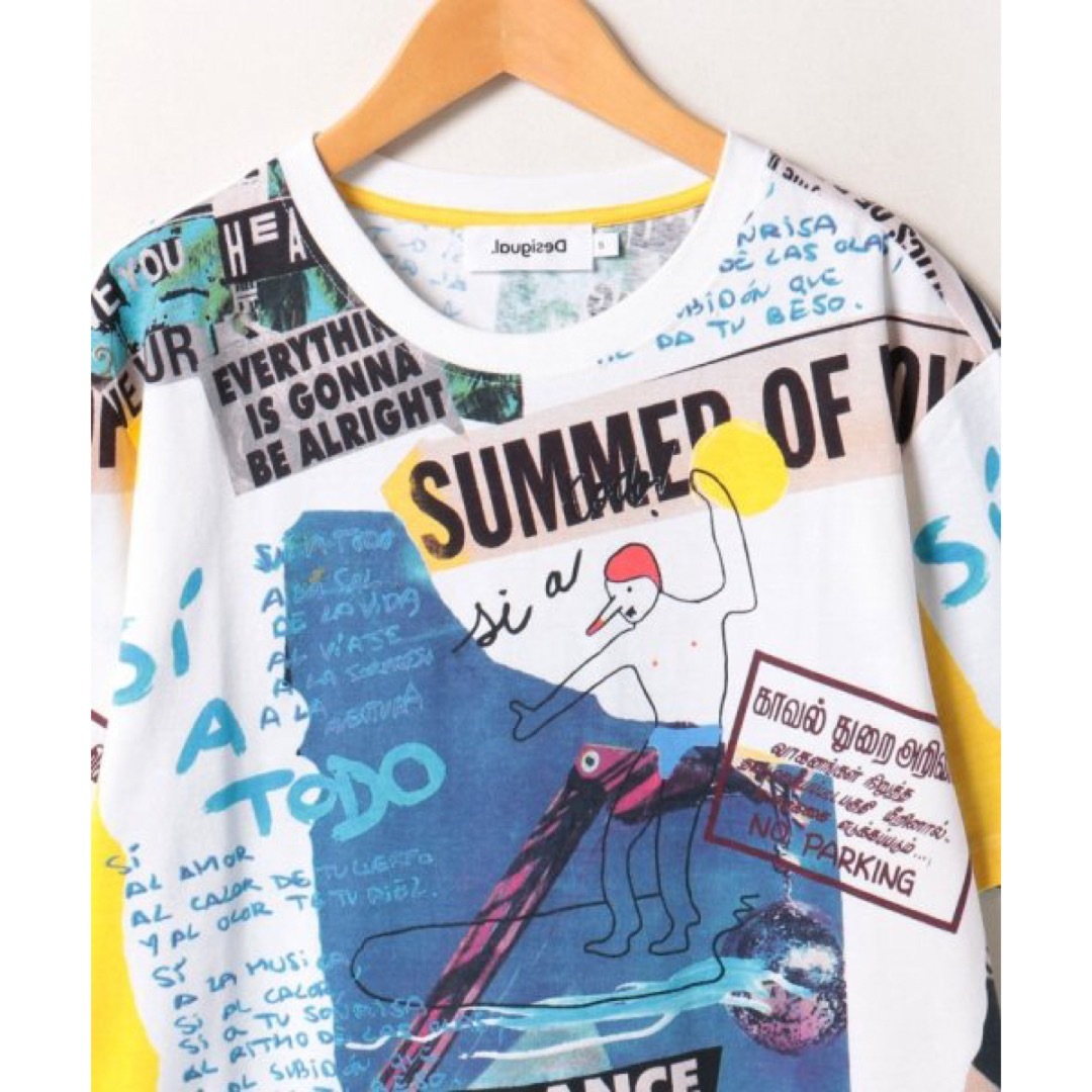 DESIGUAL(デシグアル)の新品✨タグ付き♪定価10,900円　デシグアル　Tシャツ　大特価‼️ メンズのトップス(Tシャツ/カットソー(半袖/袖なし))の商品写真