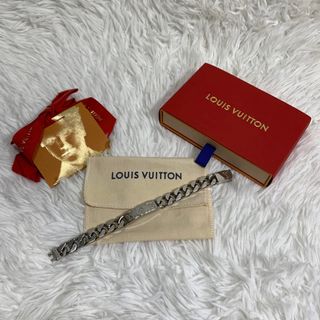 ルイヴィトン(LOUIS VUITTON)のルイヴィトン チェーン ブレスレット アクセサリー モノグラム LVシグネチャー(ブレスレット)