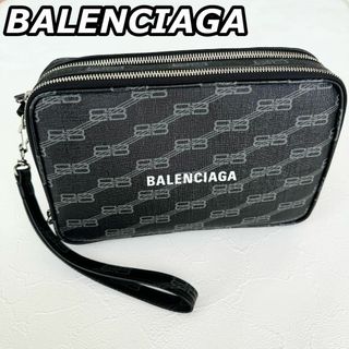 バレンシアガ(Balenciaga)のbalenciaga BBロゴ モノグラム セカンドバック クラッチバック(セカンドバッグ/クラッチバッグ)