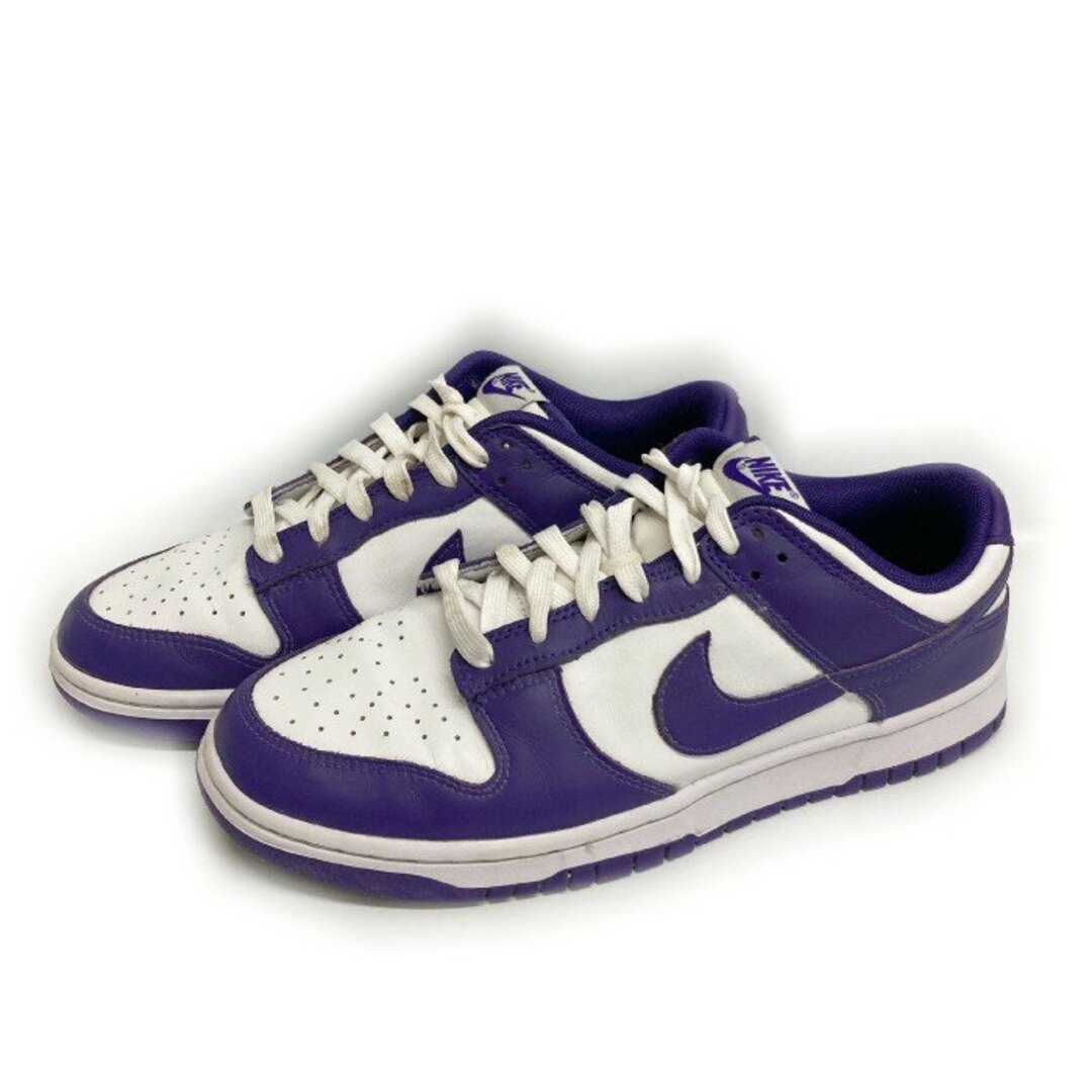 NIKE(ナイキ)の★NIKE ナイキ DD1391-104 Dunk Low Retro Championship Court Purple パープル size27cm メンズの靴/シューズ(スニーカー)の商品写真