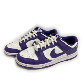 ナイキ(NIKE)の★NIKE ナイキ DD1391-104 Dunk Low Retro Championship Court Purple パープル size27cm(スニーカー)