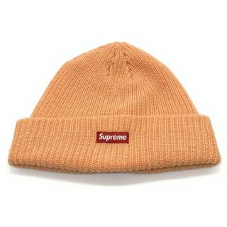 シュプリーム(Supreme)のSUPREME シュプリーム 17AW Heather Loose Gauge Beanie ヘザールーズゲージビーニー ニット帽 オレンジ アクリル(ニット帽/ビーニー)