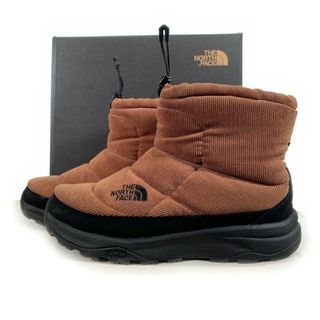 THE NORTH FACE ノースフェイス Nuptse Bootie WP VI Short SE ヌプシブーツ コーデュロイ ブラウン NF52278 Size 27cm(スニーカー)