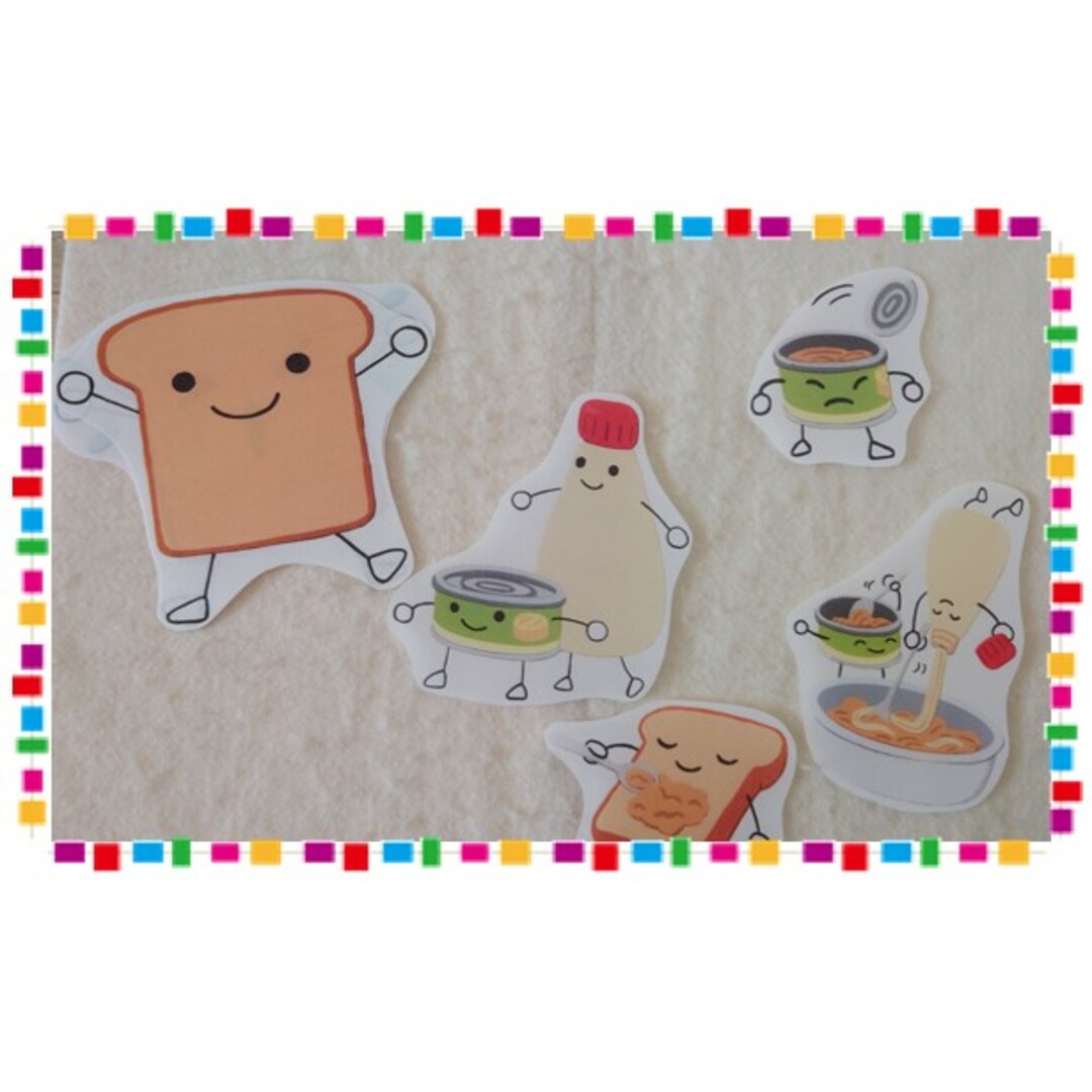 CD付☆パネルシアター『トースト』 ハンドメイドのおもちゃ(その他)の商品写真