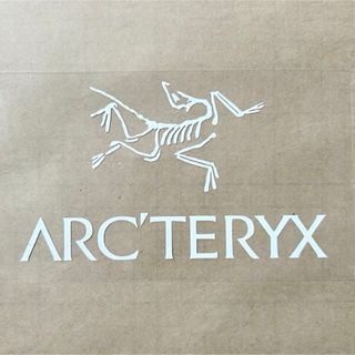 アークテリクス(ARC'TERYX)のARC'TERYX アークテリクス ステッカー　　◆13㎝◆グロスホワイト◆白◆(その他)