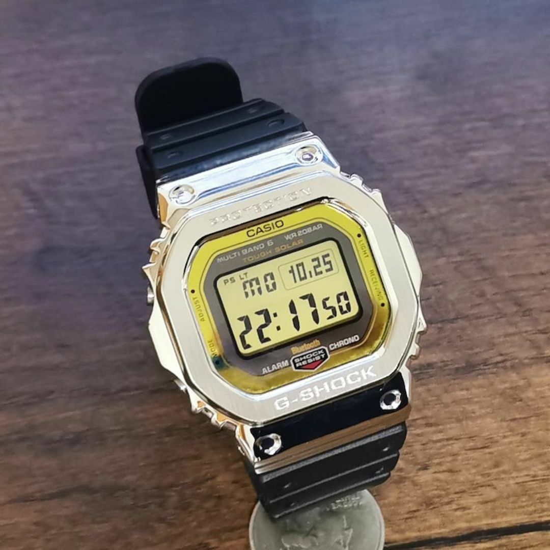 G-SHOCK 5600系 カスタム用 メタルベゼル (ロゴあり) メンズの時計(その他)の商品写真