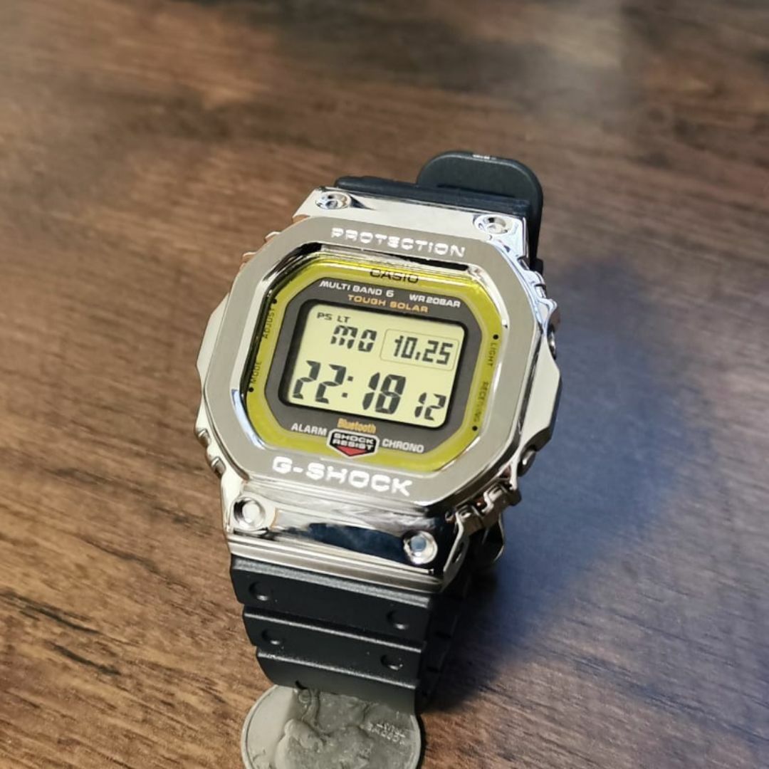 G-SHOCK 5600系 カスタム用 メタルベゼル (ロゴあり) メンズの時計(その他)の商品写真