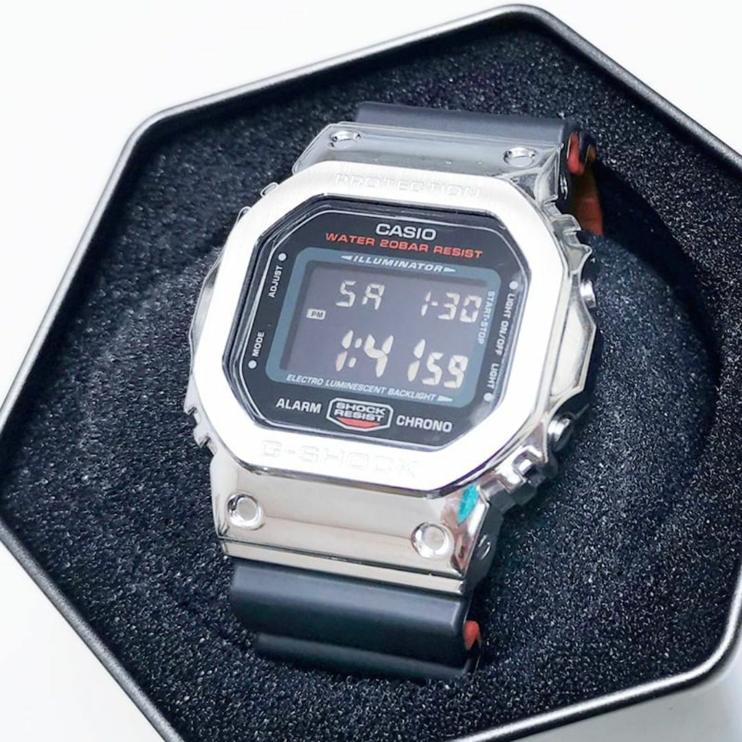 G-SHOCK 5600系 カスタム用 メタルベゼル (ロゴあり) メンズの時計(その他)の商品写真