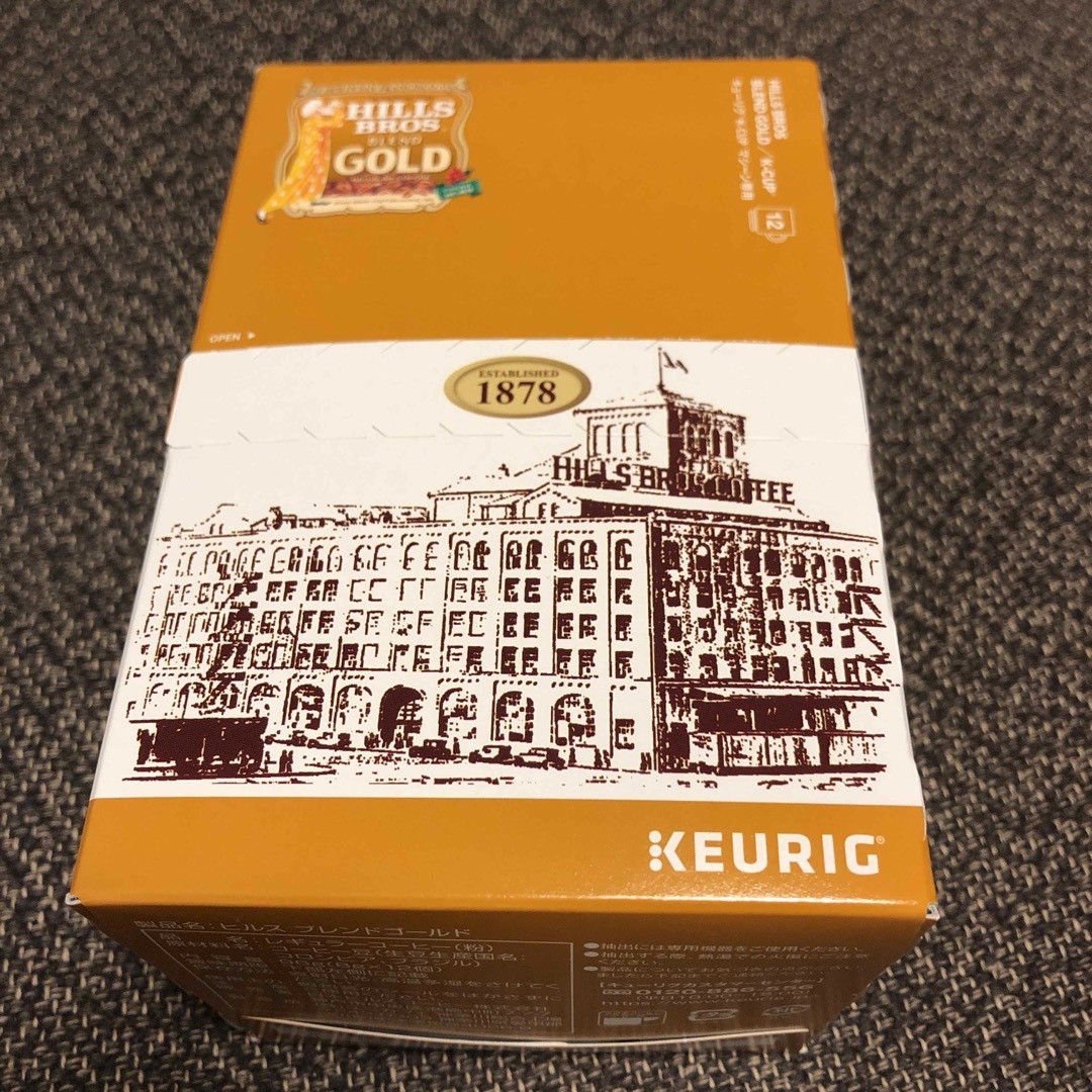 KEURIG(キューリグ)のキューリグ　ヒルス ブレンドゴールド 12個入【新品/未開封】 食品/飲料/酒の飲料(コーヒー)の商品写真