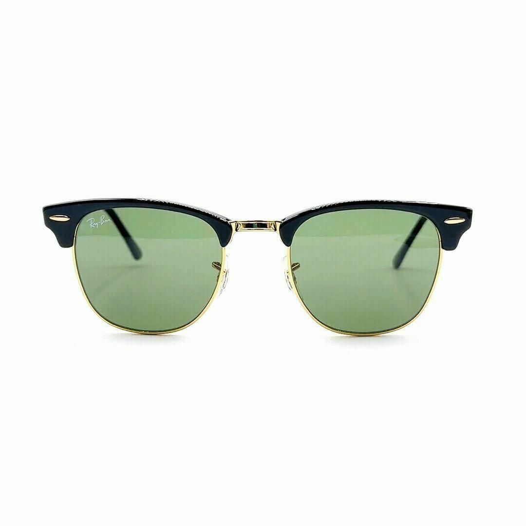 Ray-Ban(レイバン)のレイバン サングラス クラブマスター RB3016 ブラック×ゴールド ケース有 メンズのファッション小物(サングラス/メガネ)の商品写真