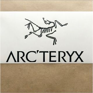 アークテリクス(ARC'TERYX)のARC'TERYX アークテリクス ステッカー　　◆13㎝◆グロスブラック◆白◆(その他)