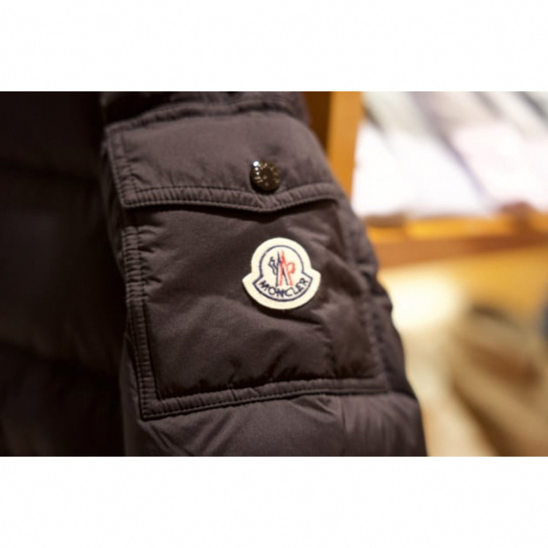 MONCLER(モンクレール)のモンクレール　ビームス別注　MAYA マットナイロンブラック　サイズ1 メンズのジャケット/アウター(ダウンジャケット)の商品写真