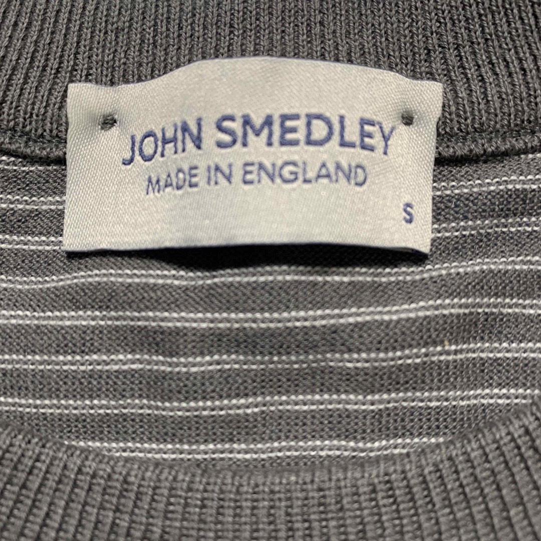 JOHN SMEDLEY(ジョンスメドレー)のJOHN SMEDLEY STRIPED T-SHIRT Sサイズ メンズのトップス(Tシャツ/カットソー(半袖/袖なし))の商品写真