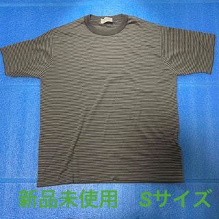 ジョンスメドレー(JOHN SMEDLEY)のJOHN SMEDLEY STRIPED T-SHIRT Sサイズ(Tシャツ/カットソー(半袖/袖なし))