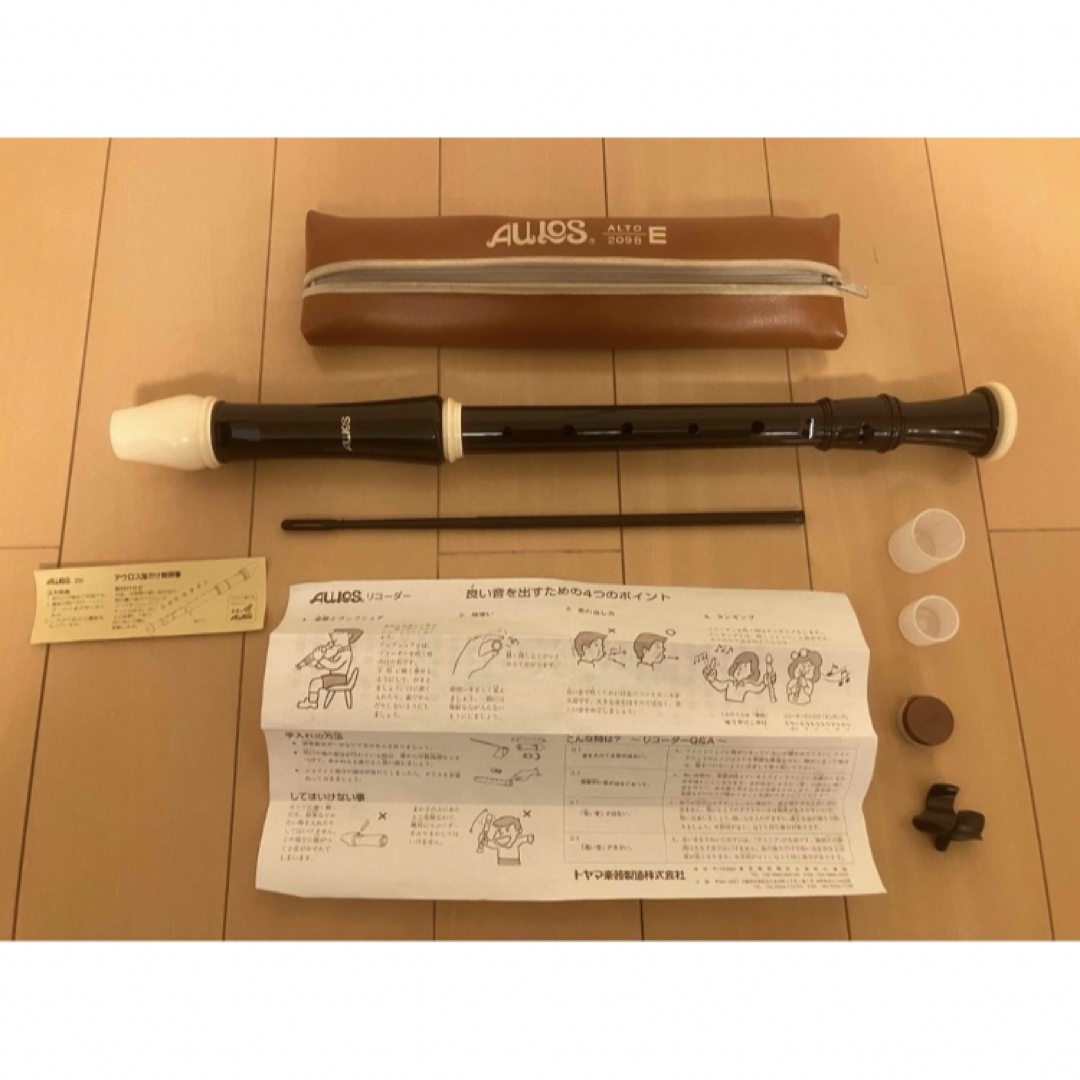 AULOS ALTO リコーダー 209B×2 楽器の管楽器(リコーダー)の商品写真