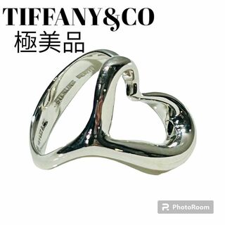 ティファニー(Tiffany & Co.)の✨極美品✨TIFFANY &Coティファニーオープンハートリング9号SV925(リング(指輪))