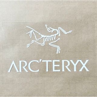 アークテリクス(ARC'TERYX)のARC'TERYX アークテリクス ステッカー　　◆19㎝◆グロスホワイト◆白◆(その他)