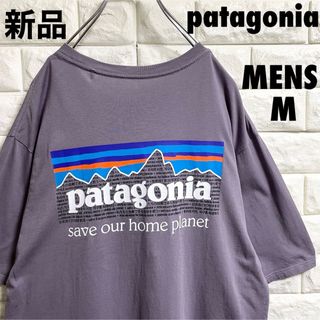 パタゴニア(patagonia)の新品タグ付き　パタゴニア　半袖Tシャツ　メンズMサイズ(Tシャツ/カットソー(半袖/袖なし))