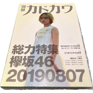 欅坂46(けやき坂46) - 【欅坂46】 別冊カドカワ2019年 8月 表紙  《平手友梨奈》 