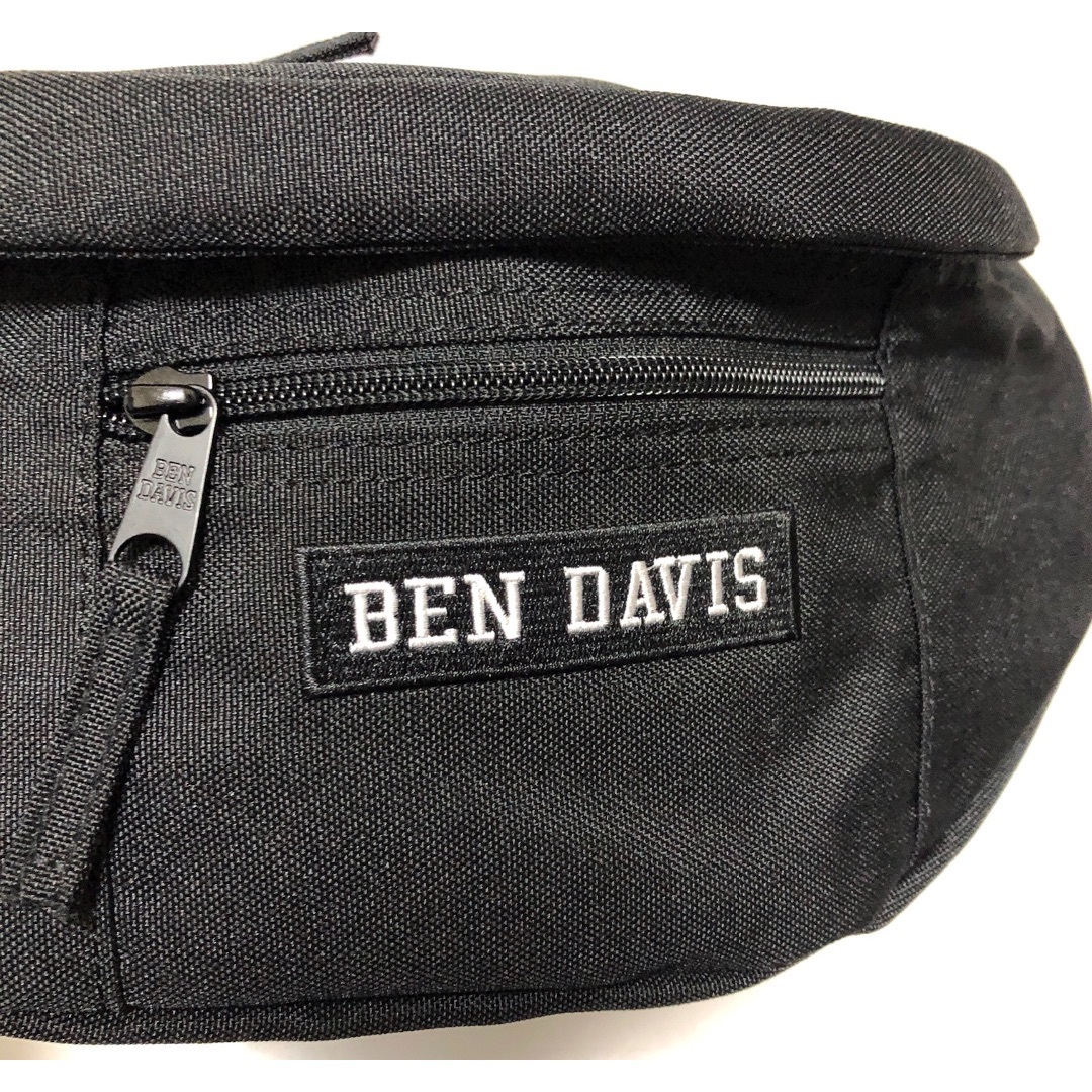 BEN DAVIS(ベンデイビス)のベンデイビス　BEN DAVIS 2404091 ウエストバッグ　ブラック 黒　 メンズのバッグ(ウエストポーチ)の商品写真