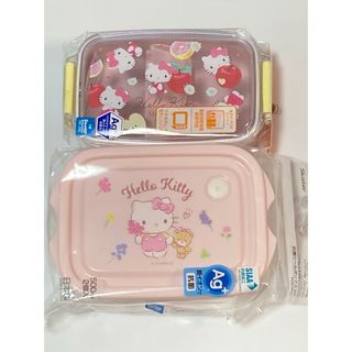 サンリオ(サンリオ)のハローキティ　キティちゃん　ランチボックス　お弁当箱　タッパー　セット販売(弁当用品)