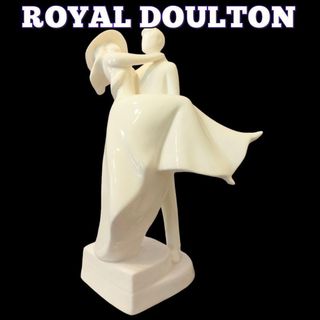 Royal Doulton - ロイヤルドルトン イメージズ・コレクション 「敷居を越えて」 ウエディング 置物