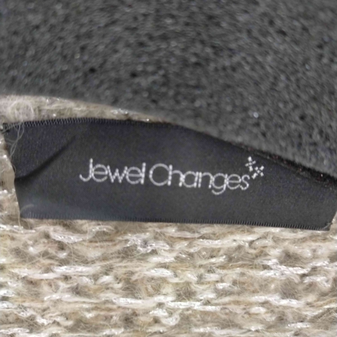 Jewel Changes(ジュエルチェンジズ)のJewel Changes(ジュエルチェンジズ) モヘア混 ラメ糸カーディガン レディースのトップス(カーディガン)の商品写真