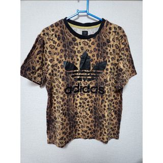 アディダス(adidas)のアディダス　adidas　レオパード柄　Tシャツ　O(Tシャツ/カットソー(半袖/袖なし))