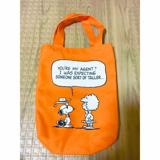 スヌーピー(SNOOPY)のスヌーピー  SNOOPY ピーナッツ　小さめ　トートバッグ   バッグ(トートバッグ)