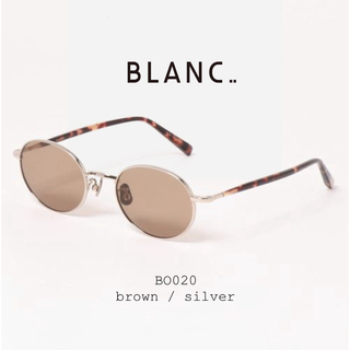 BLANC - 【美品】 BLANC.. BO020 ケース付き ラウンド ブラウン