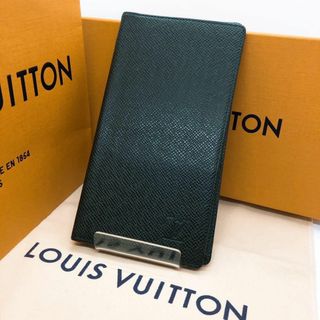 ルイヴィトン(LOUIS VUITTON)の【極美品】ルイヴィトン 30394 タイガ 長財布 名刺入れ カードケース(名刺入れ/定期入れ)