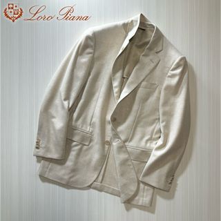 ロロピアーナ(LORO PIANA)のL90★美品★極上カシミヤ シングルテーラードジャケット ロロピアーナ(テーラードジャケット)