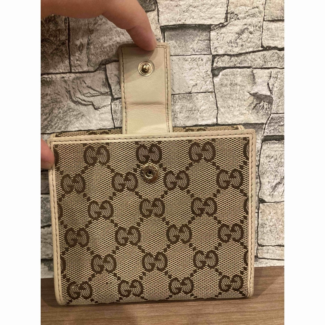 【特価】GUCCI二つ折り財布 Wホック インターロッキング GGキャンバス 【特価】GUCCI二つ折り財布 Wホック インターロッキング GGキャンバス